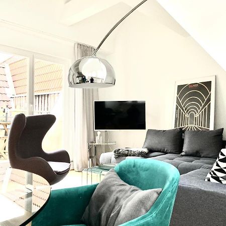Das Stader Loft Mit Sonnenbalkon Bagian luar foto