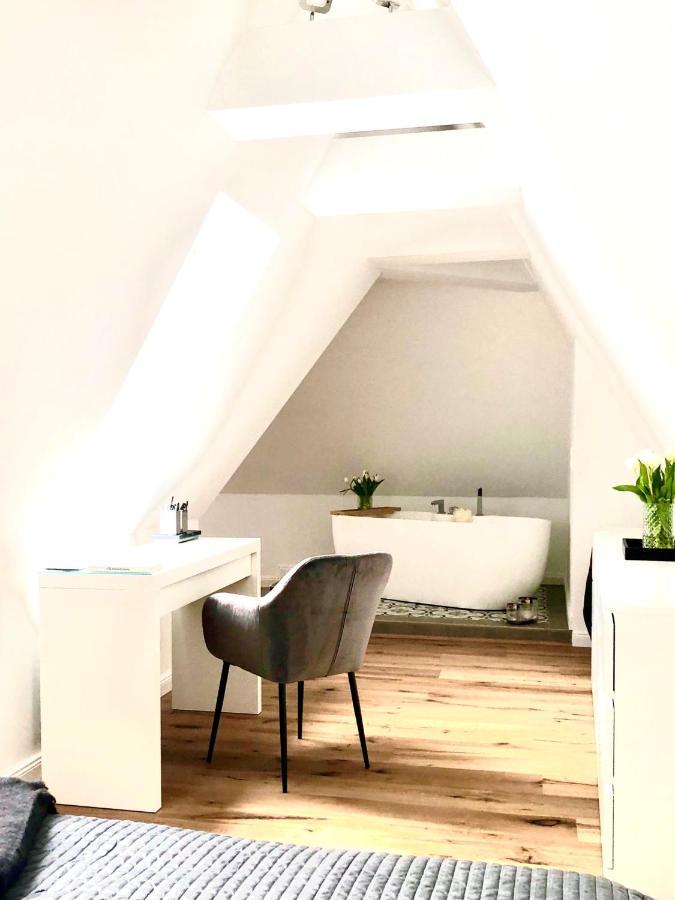 Das Stader Loft Mit Sonnenbalkon Bagian luar foto